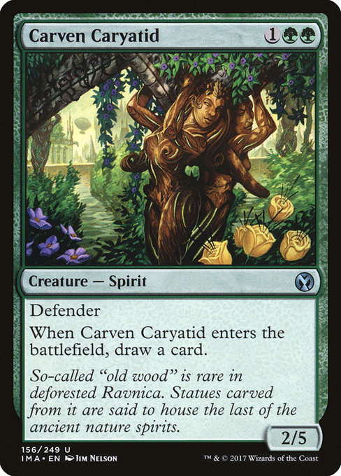 Carven Caryatid - FOIL - (Geschnitzte Karyatide)